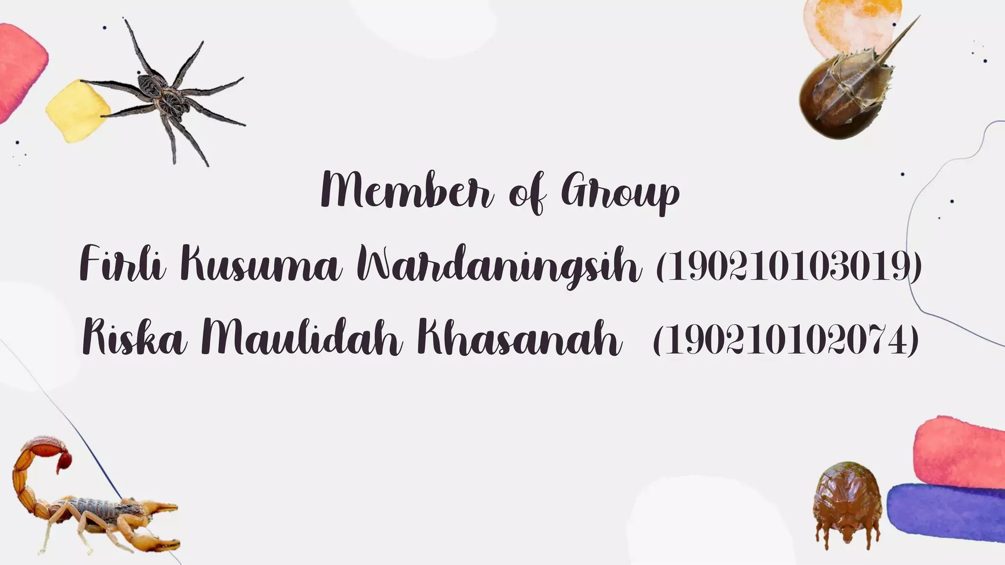 Member of Group
Firli Kusuma Wardaningsih (190210103019)
Riska Maulidah Khasanah (190210102074)
 