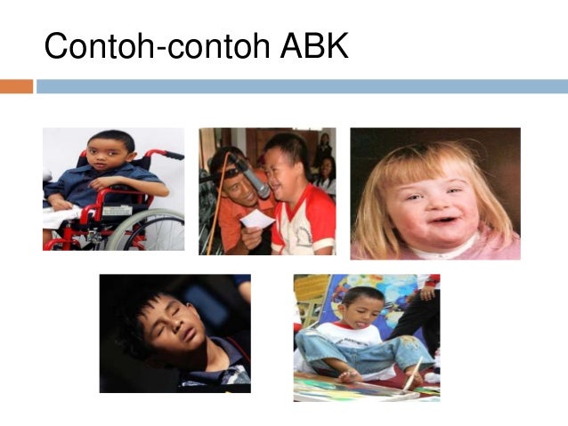 Jenis Anak Berkebutuhan Khusus
