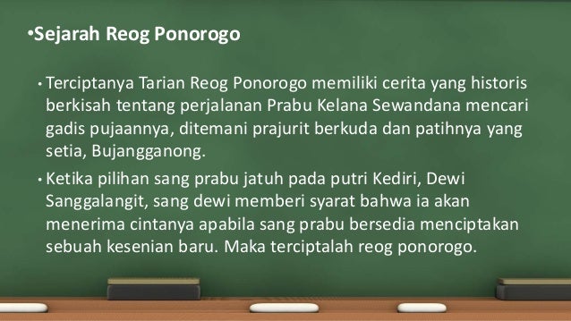 Teks Eksplanasi Tentang Budaya Reog Ponorogo Terkait Teks