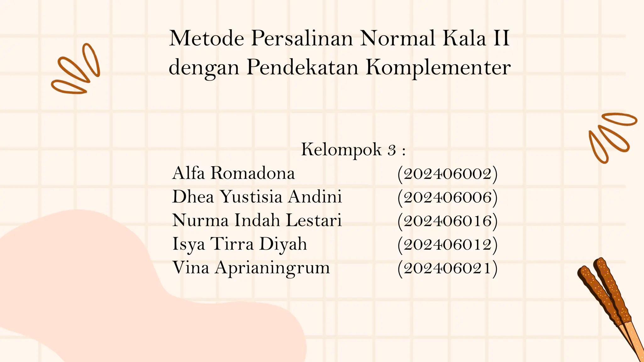Metode Normal Metode persalinan normal kala 2 power point | PDF