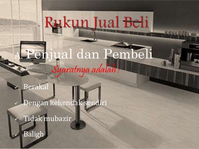 Fiqh - Muamalah