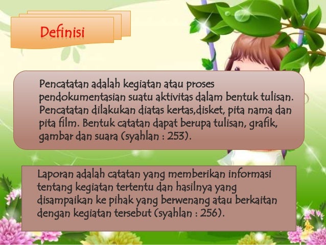 Pencatatan Dan Pelaporan