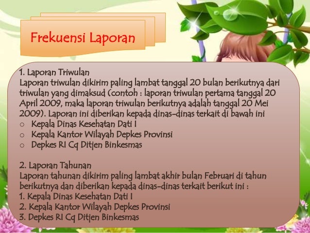 Pencatatan Dan Pelaporan