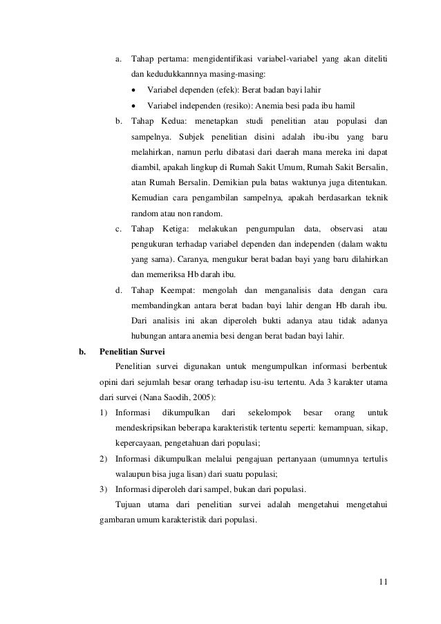 Desain Penelitian Kuantitatif Non-Eksperimental