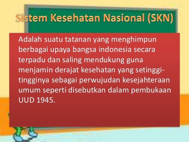  sistem pelayanan kesehatan  di indonesia