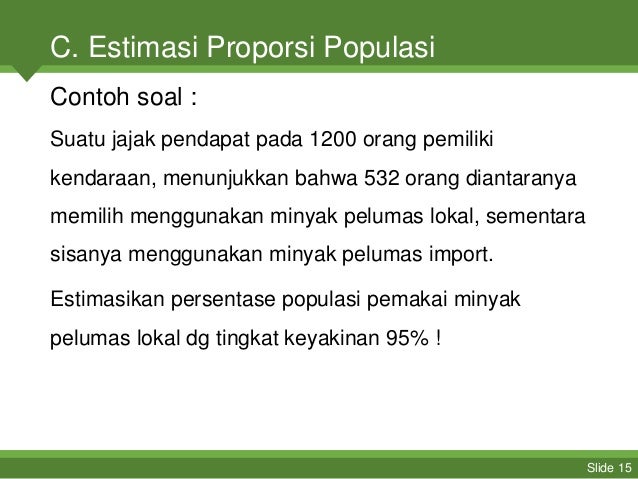 Kalkulus Bab Estimasi