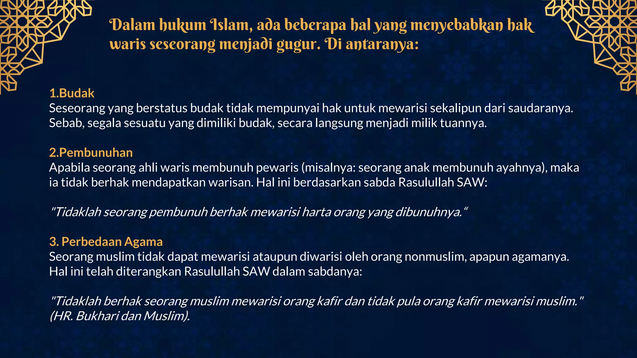 KEL 7-PPT AGAMA- Ilmu Faroid Pembagian Harta waris dan Ahli Waris.pptx