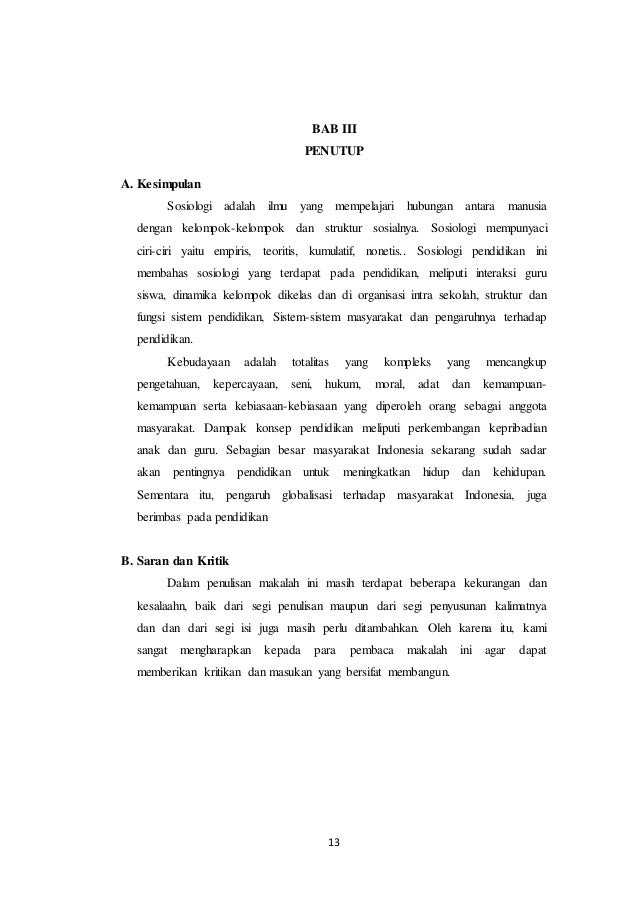 Pendidikan Adalah Antropologis