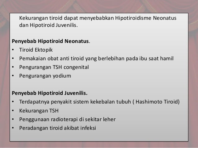 serak obat anti tiroid Kelainan serak obat anti tiroid Kelainan
