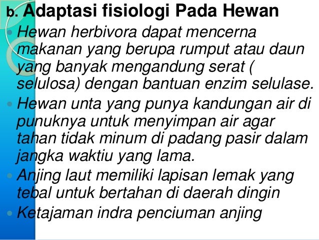 Kelangsungan Hidup Organisme