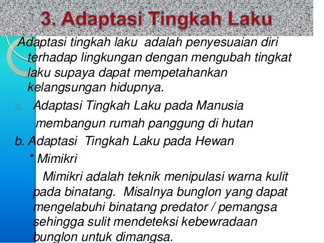 Kelangsungan Hidup Organisme 15846491