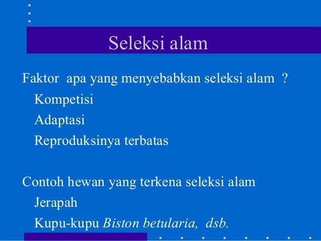 Kelangsungan hidup organisme