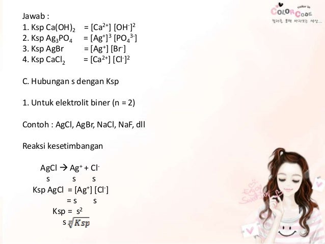 Kelarutan dan hasil kali kelarutan