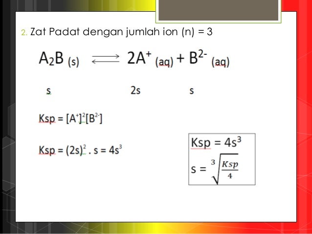 Kelarutan dan hasil kali kelarutan (ksp)
