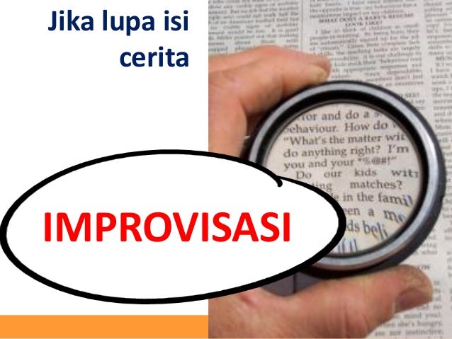 Materi Kelas dongeng angkatan 5