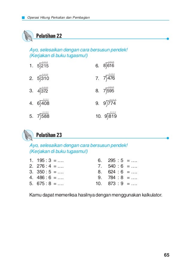 41++ Soal pembagian ribuan kelas 5 information