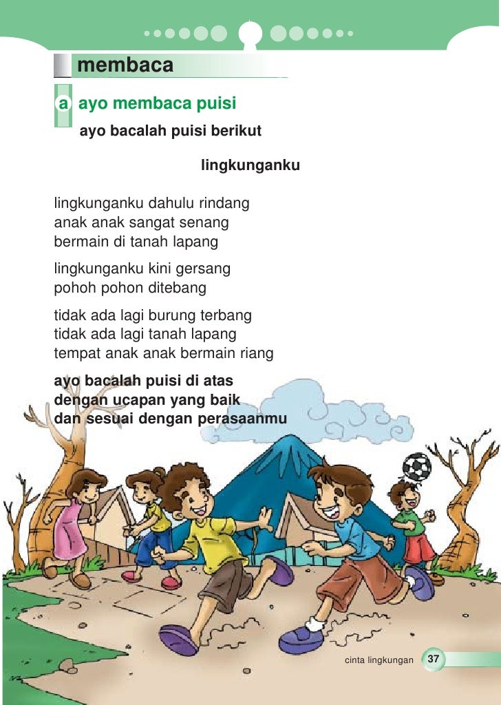 Contoh Puisi Indonesia Kaya - Contoh Random
