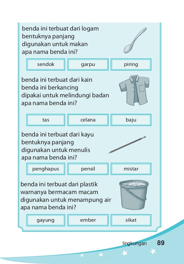 Kelas I Sd Bahasa Indonesia Ismail Kusmayadi