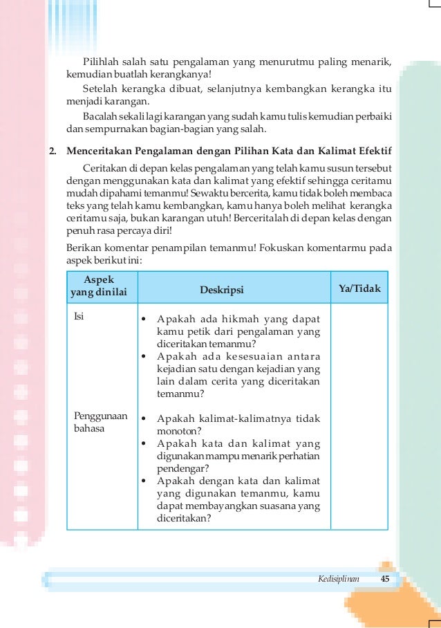 Kelas Vii Smp Bahasa Indonesia Sarwiji