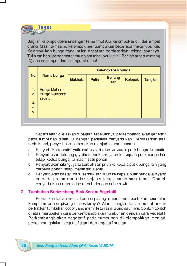 Kelas Vi Sd Ipa Heri Sulistyanto
