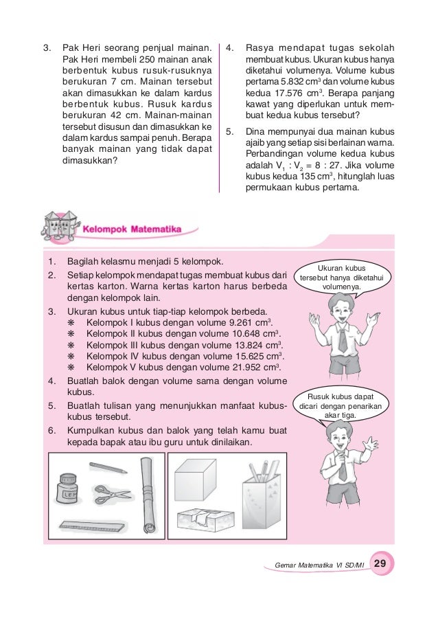 Kelas Vi Sd Matematika Yd Sumanto