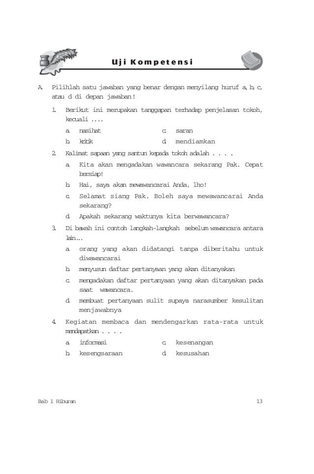 Kelas V Sd Bahasa Indonesia Sri Murni