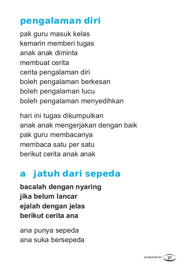 Cerpen Pengalaman Lucu