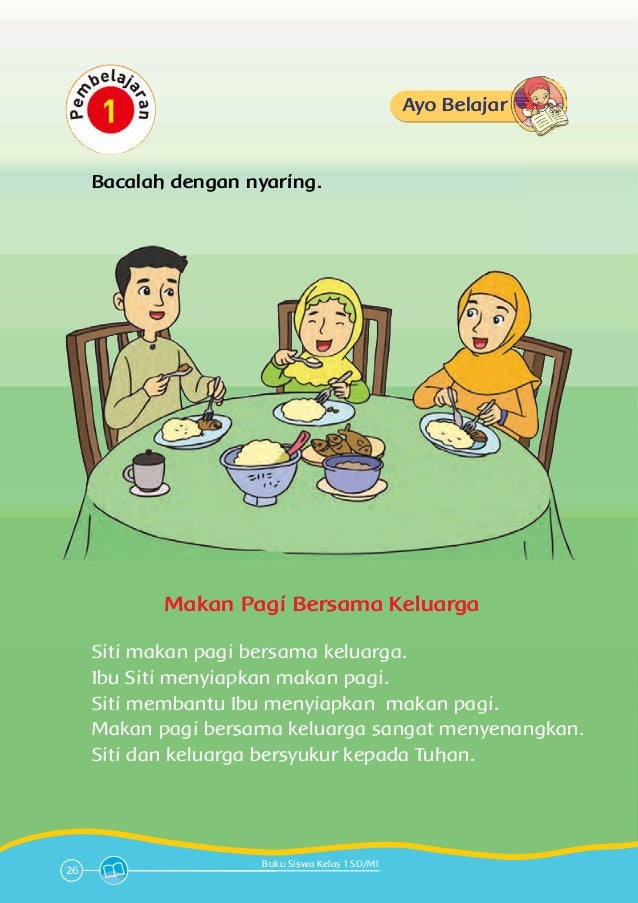 32 Gambar  Kartun  Makan  Malam Keluarga Miki Kartun 