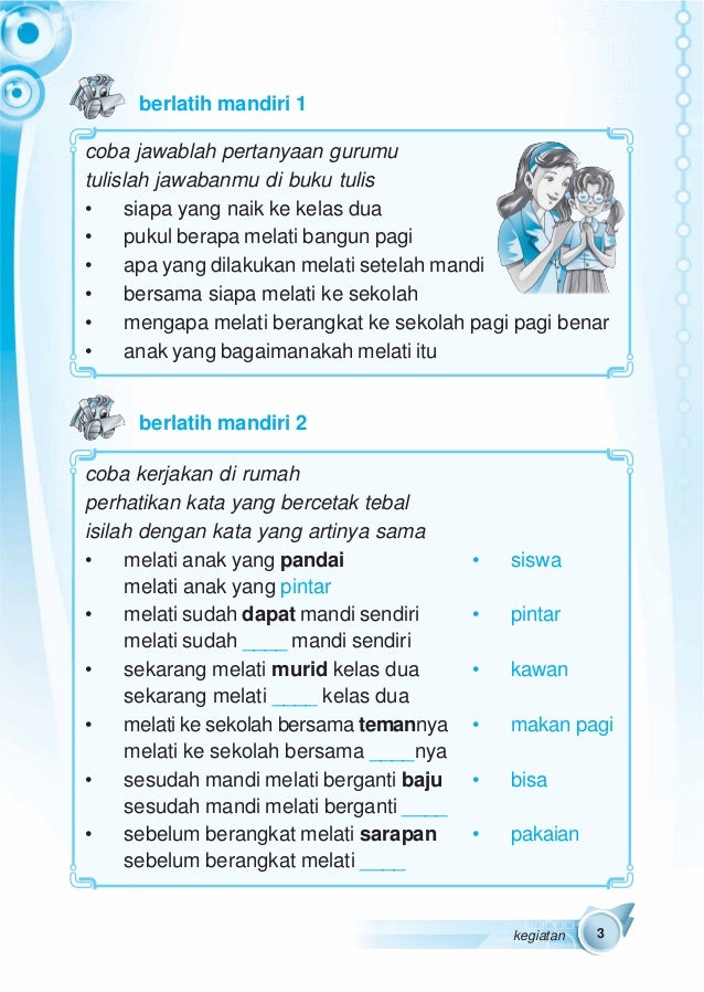 Soal Bahasa Indonesia Kelas 2 Sd Tentang Hiburan - ID Aplikasi