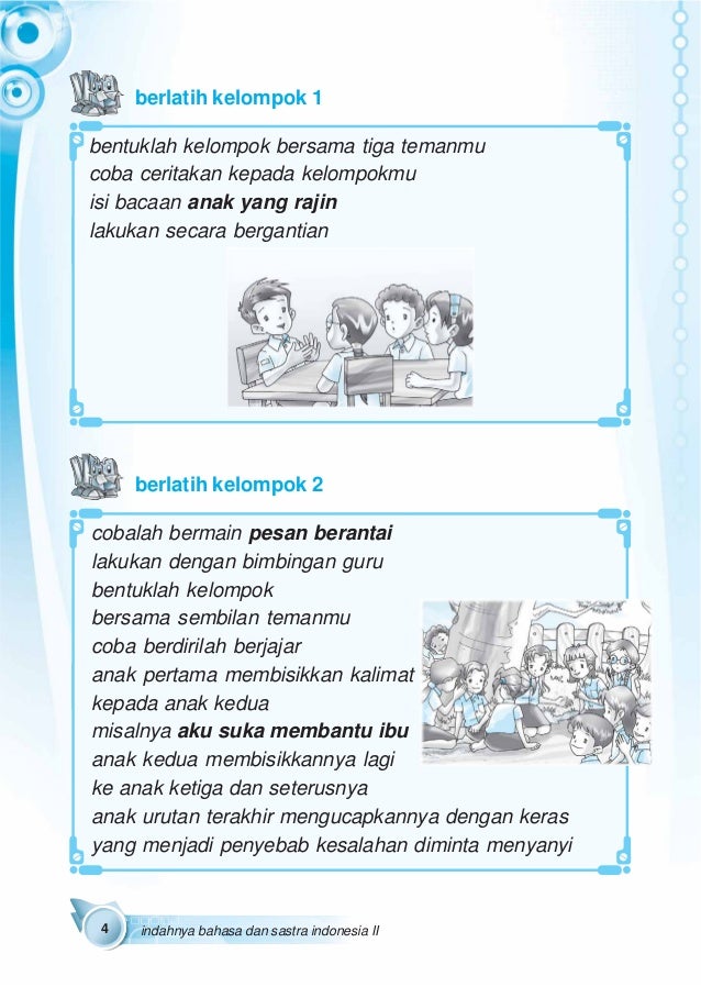 Materi bahasa indonesia kelas 2 MI