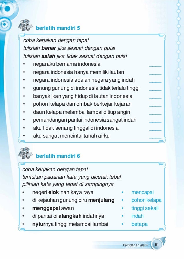 Contoh Teks Pendek Bahasa Indonesia Kelas 2 Sd - Aneka Contoh