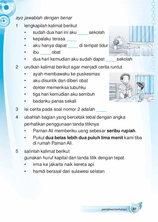 Kumpulan Soal Materi Permainan Bahasa Indonesia Kelas 2 Sd – Beinyu.com