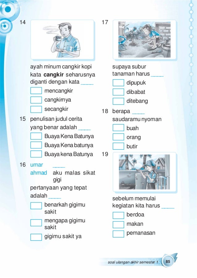 Materi bahasa indonesia kelas 2 MI