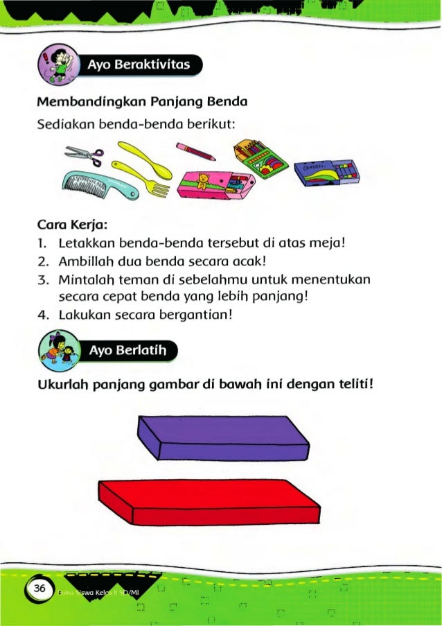 Kelas 02 sd tematik 6 air  bumi dan matahari siswa