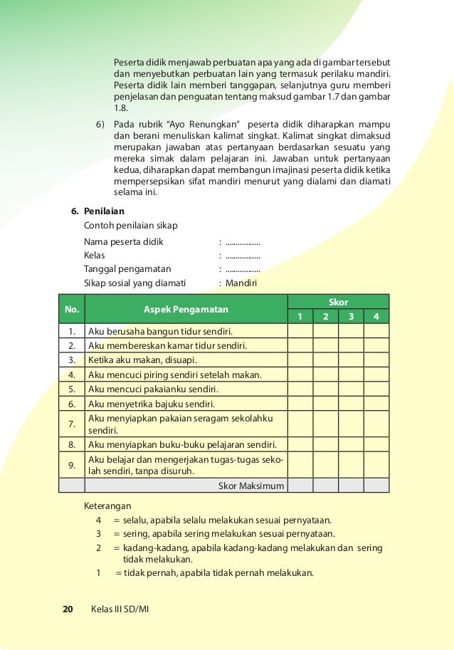 Contoh sikap manja yang tidak sesuai dengan sikap mandiri