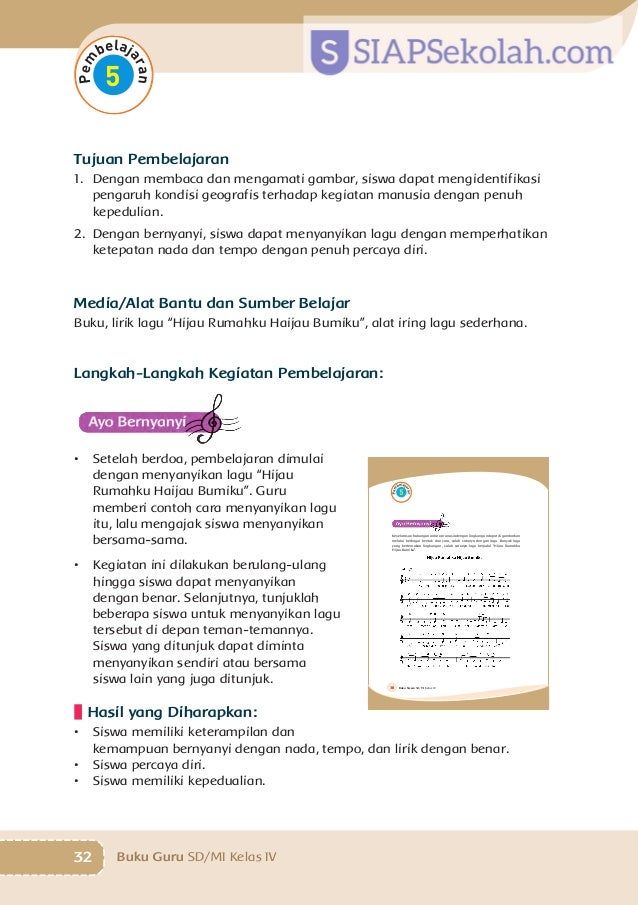 Buku Bse Kelas 04 Sd Tematik 9 Kayanya Negeriku Guru 2017