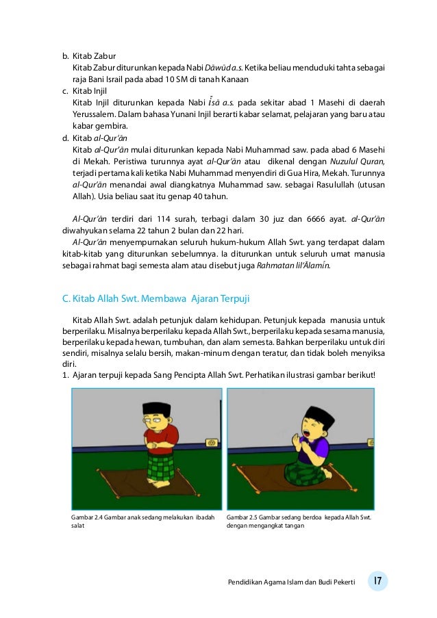 Kelas 05 Sd Pendidikan Agama Islam Dan Budi Pekerti Siswa