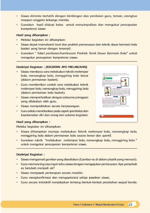 Kelas 05 Sd Tematik 1 Benda Benda Di Lingkungan Sekitar Guru 2