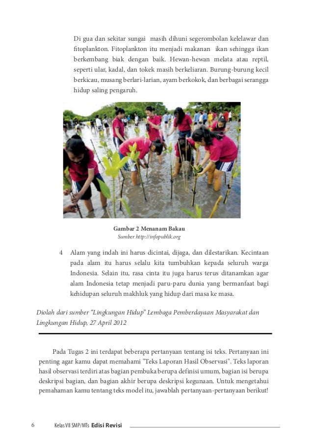 Buku Siswa Kurikulum 2013 Kelas 7 SMP Bahasa Indonesia