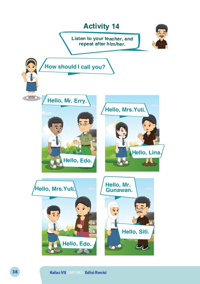 Buku Siswa Kurikulum 2013 Kelas 7 SMP Bhs Inggris.