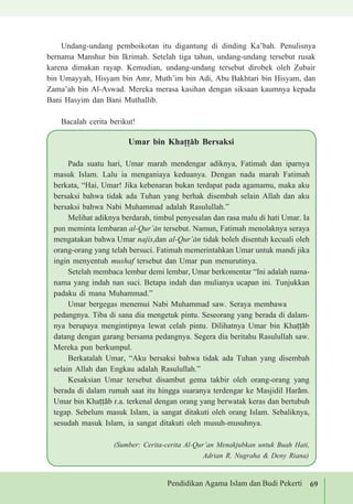 Sebutkan Isi Boikot Kafir Quraisy Kepada Umat Islam Kelas 07 SMP Pendidikan Agama Islam dan Budi Pekerti Siswa Bab 5