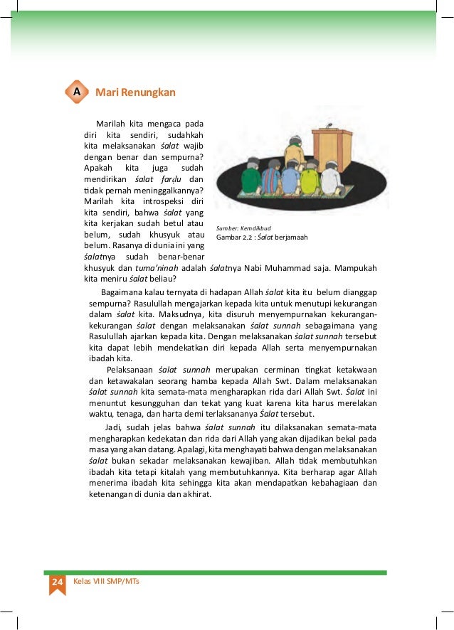 Kelas 08 Smppendidikanagamaislamdanbudipekertisiswa
