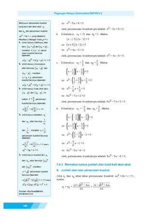 Pegangan Belajar Matematika SMP/MTs 3




180
 