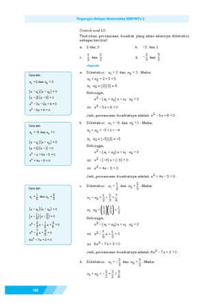 Pegangan Belajar Matematika SMP/MTs 3




182
 