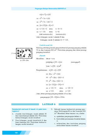 Pegangan Belajar Matematika SMP/MTs 3




184
 