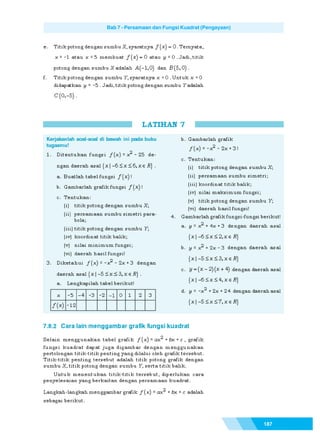 Bab 7 - Persamaan dan Fungsi Kuadrat (Pengayaan)




                                                   187
 