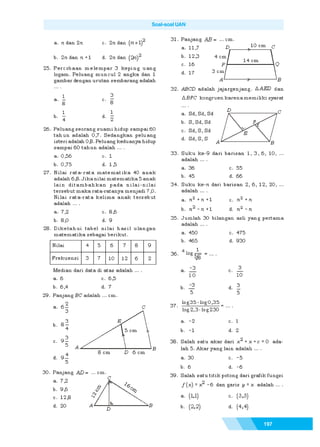 Soal-soal UAN




                197
 