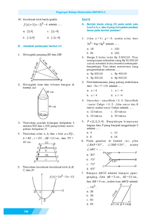 Pegangan Belajar Matematika SMP/MTs 3




198
 