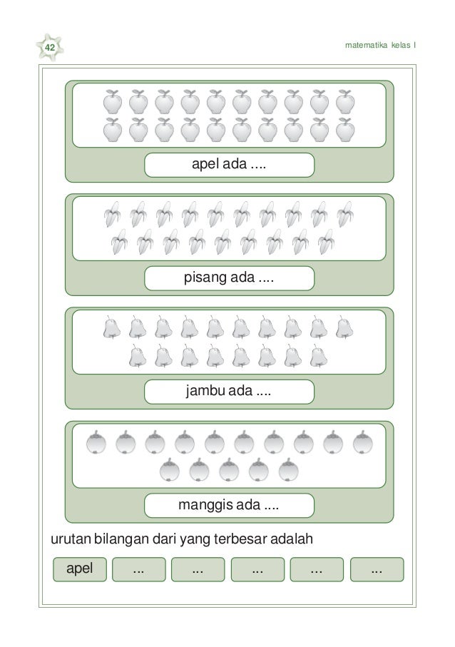 Matematika 1 Untuk SD/MI Kelas I