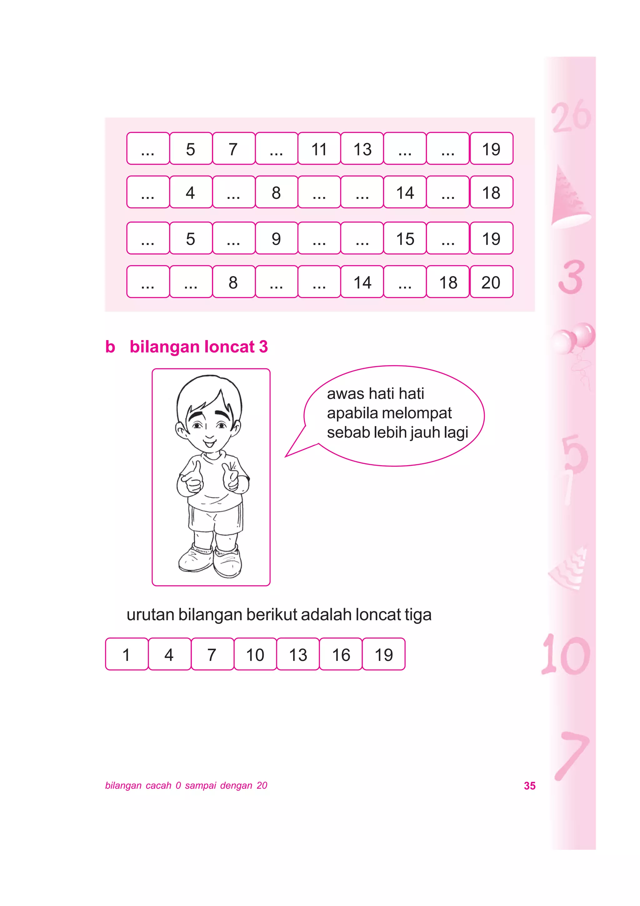 Worksheet Sd Matematika 1 Untuk Kelas 1 SD / MI | PDF